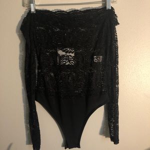 Black bodysuit